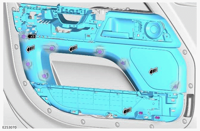 Front Door Trim Panel